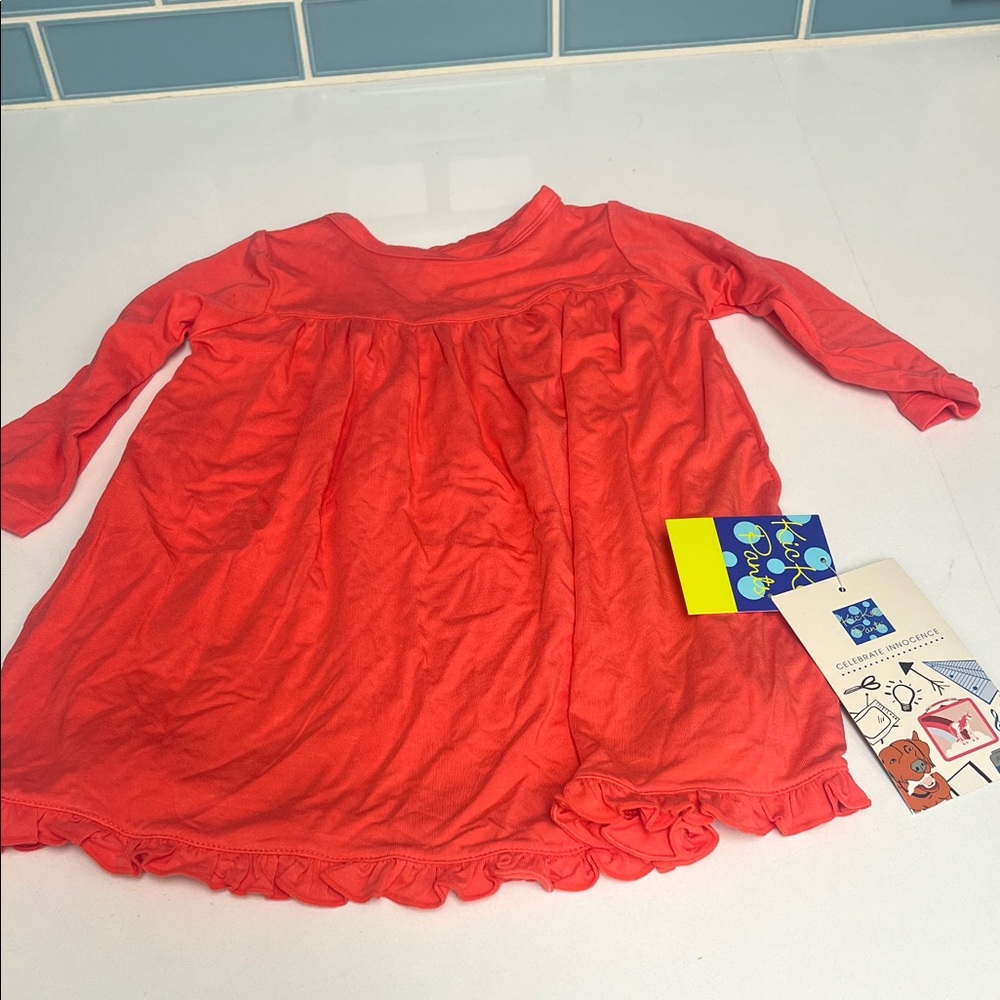 Kickee Pants Coral Kids Casual Dress